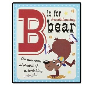BUNDLE & SAVE🐻 B is for Bear Breakdancing Board Book